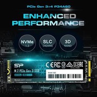 廣穎P34A6 1TB NVMe M.2 PCIe Gen3x4 2280 TLC固態硬碟SSD 2/27特價一天