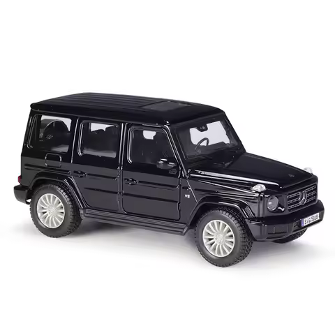 Maisto 1:24 2019 Mercedes-Benz G-Class G500 Silver Grey Static Die Cast Vehicles Collectible Model C
