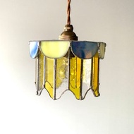 夢之夜藍丁香和藏紅花黃