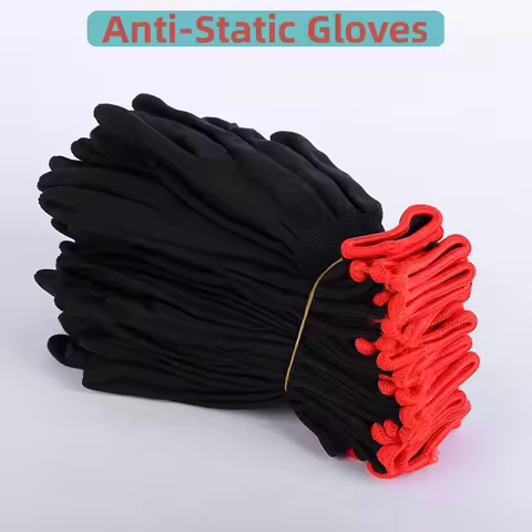 ALIWRAP 5/10Pairs Car Vinyl Wrap Gloves Anti-Static Window Tinting Film Install Gloves Fingertip Wor