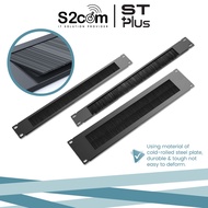 Standard 19-Inch 1U 2U Rack Mount Cabinet Brush Panel Plate