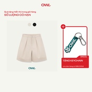 Owlbrand Cuffed Khaki Shorts