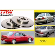 TRW Toyota Corolla SEG EE100 AE101 EE111 AE111 1.3/1.6 1992-2000y Front Brake Disc Rotor (1Pair 2pcs