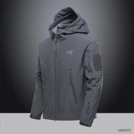 ARC'TERYX 始祖鳥外套 軟殼沖鋒衣 防風外套 大鳥風衣外套 男生外套 防水外套 連帽 登山服 加絨御寒透氣