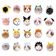 40pcs Poké Mon Styling Cat Stickers Cute Cats with Diverse Shapes and Colorful Creative Decorative Stickers.Stationery Decoration Stickers Suitable  For Photo Albums Diaries Cups Laptops Mobile Phones Scrapbooks