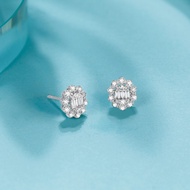 Rio Diamonds Ski Natural Diamond Earring 18K White Gold