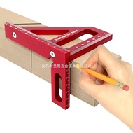 Woodworking Marking Ruler Right Angle Ruler Angle Ruler Triangle Ruler Marking Device Marking Ruler 