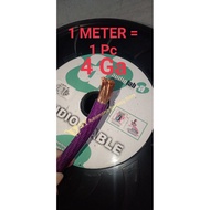 High Quality Audiolab Power Cable 4Ga Wayar 4GA Power Cable Wire car Audio Power Life Cable For Powe