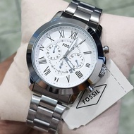♞,♘,♙Men's Grant Chronograph Fossil Original Actual Pic. U.S Grade Japan Quartz Movement Watch