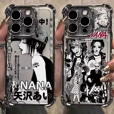 Anime Cool Nana Osaki Line Case For Samsung A16 A35 A55 A25 A05s A15 A54 A34 A24 A14 A05 A04 A04e A1