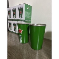 全新Heineken海尼根不銹鋼杯/露營杯/現貨/6個一組/優惠$269