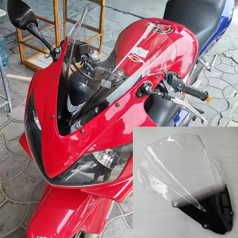 For Honda CBR 600 F4i Windscreen Moto Windshield CBR 600F F FS FI 600FS 2001 2002 2003 2004 2005 200