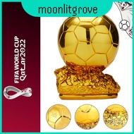 Qatar Ballon D'or Trophy Memorabilia Souvenir Football Soccer Gift
