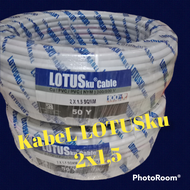 Kabel SNI lotus 2x15