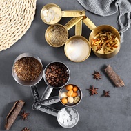 Home Measuring Spoon Stainless Steel Scale Kitchen Salt Limiting Spoon Measuring Spoon Baking Multi-