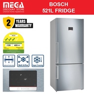 PRE-ORDER BOSCH KGD86AI31U 619L 2-DOOR FRIDGE | Bottom Freezer | Water Dispenser | 3 Ticks