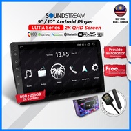 Soundstream ANZUO ULTRA 2K QLED Car Android Player System Support 360 Camera 4G WiFi GPS