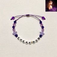 Speak Now (Taylor’s Version) - Taylor Swift friendship bracelet / bracelets 友誼手鍊 手鏈 手繩 串珠