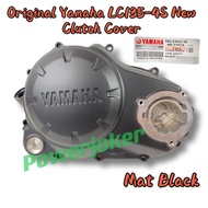 LC135 4S LC 135 New V1-V7 (100% Original Yamaha) Clutch Cover Enjin Engine Crank Case Cover Clutch(Matt Black)Hitam Mati