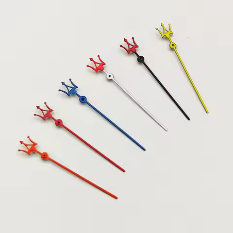 New Trident Watch Hands 6 Colour Second Hand Watch Parts Repair Parts for NH35/36A Movement