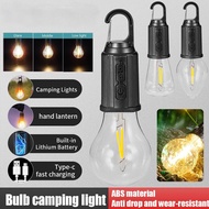 ATLAS Mini USB Rechargeable Camping Light Outdoor Warm LED Bulb Waterproof Emergency Light Portable 
