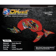 Byson Karbu Striping Sticker with Street Racing Motif