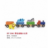 Hape Family Pets Wooden Dollhouse Animal Set - Premium Wood Animal Figures for Doll House Play, Educ