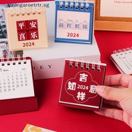 Strongaroetrtr 2024 Mini Desk Calendar Office School Supplies Calendar Desk Calendar Monthly Planner Desk Accessories Decor Record SG