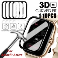 1-10Pcs Watch Screen Protector Film For Amazfit Band Bip Pop 5 7 3 6 S U 2 3R 3S Pro Unity Lite Curv