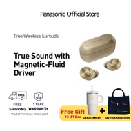 Technics EAH-AZ100 (Gold) ANC True Wireless Ear Buds TWS IPX4 Water Resistance Wireless Charge Dolby