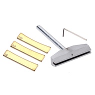 Guitar Bass Fret Press Caul&Radian Fret Inserts with Hexagon Wrench Fingerboard Pressing Tool Replac