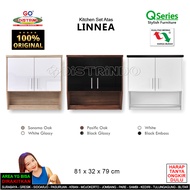 Distrindo - Kitchen Set Rak Dapur 2 Pintu ATAS BAWAH Bahan TEBAL Kualitas Export Halus Kokoh