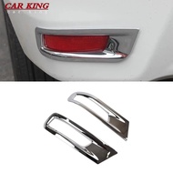 aihei สำหรับ Toyota Corolla Altis 2014 2015 2016 2017 Abs Chrome ด้านหลังกันชนไฟตัดหมอกฝาครอบ Trim R