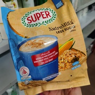 Malaysia Import Oatmeal Super Brand Cereal 3-in-1 Original Low-Sugar Cereal 15 Small Bags