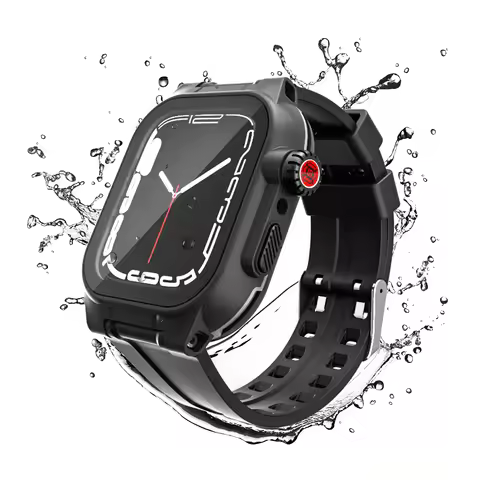 Armor Cover Diving Swim Outdoor Sport Anti-fall IP68 Waterproof Case For Apple Watch Series 9 8 7 6 