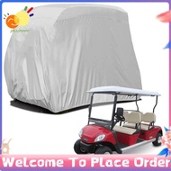 4 Passenger Golf Cart Cover 210D Oxford Waterproof Dustproof Roof Enclosure Rain Cover for EZ GO, Cl