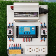 ชุดนอนนา ชุดโซล่าเซลล์ 3000Wmini 500W ชุดชาร์จพลังแสงอาทิตย์ 18V 20W ไฟโซล่าอเนกประสงค์ พร้อมส่ง