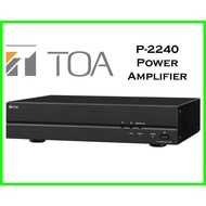 TOA P-2240 240watt Power Amplifier H Version P.A System Amplifier Power Amp (P2240 / P2240H)