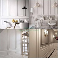 Pemasangan Wallmoulding Gypsum, wall moulding gypsum, list dinding