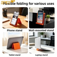 [DEMO3] Desk Stand for Phone Tablet, Adjustable Non-Slip Foldable Silicone Phone Holder, Gifts Porta