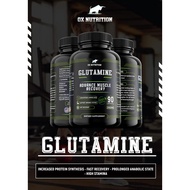 OX Nutrition Glutamine [Advance Muscle Recovery] 90 Caps 2100MG 100% Natural