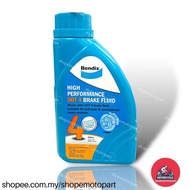 Bendix RACING High Performance DOT 4 Brake Fluid D4 500ML MOTOR Y15ZR Y16ZR Y16 R15 LC135 125ZR Y15 