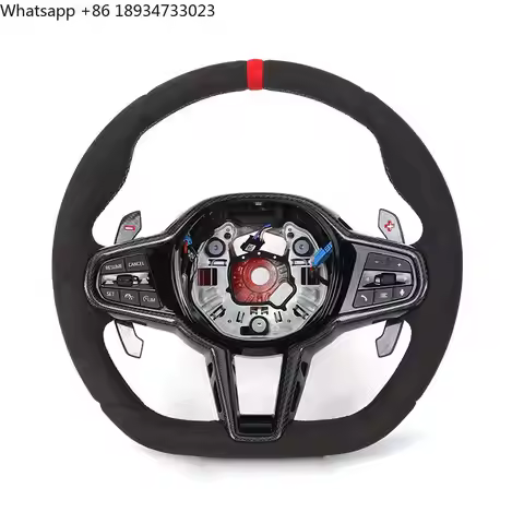 for BMW Alcantara Sport Steering Wheel for BMW G20 G22 G30 G31 M2 G87 M3 G80 M4 G82 G42 M5 F90 F80 F
