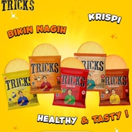 Tricks Crisps Potato Baked Crisps 1 box 60gr Contents 4 pcs