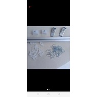 Curtain rod, curtain rod, wire curtain