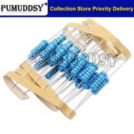 20PCS 3W Metal Film Resistor 1% 10 20 22 33 47 Ohm 100R 200R 220R 330R