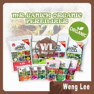 Mr Ganick Organic Fertilizer Series Baja Organik 258 Fruit/ 426 Vegetable/ 532 Leafy/ 549 Flower