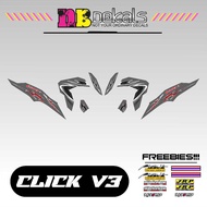 CLICK V3 Vario 125 v3 Design INDO 2025 NEW DECALS