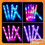 Trendy - 6359 Concert Supporter Lightstick Stick Sponge Foam Glow LED Light Stick/ Concert Foam Ligh