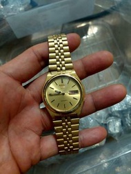Seiko 5 7009-3170 金色 Seiko 5 自動機械錶